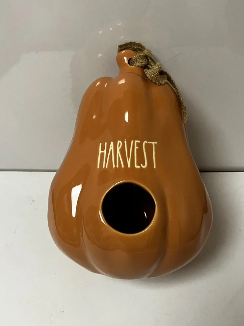 Rae Dunn Harvest Bird Feeder Brand New in Box 8.5x6x6